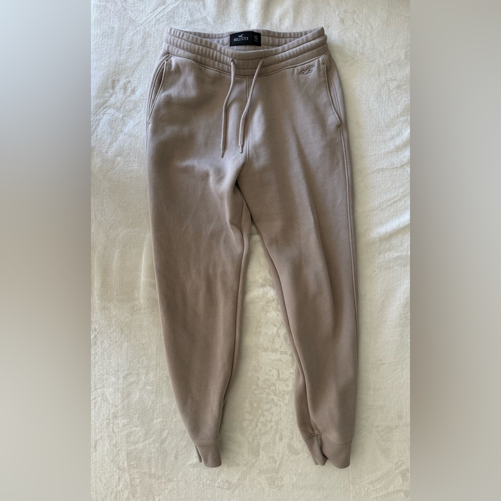 Hollister Beige Jogger Pants
